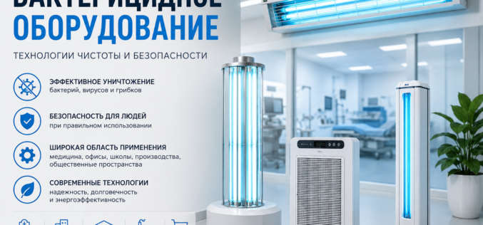 Бактерицидное оборудование: как выбрать и правильно применять
