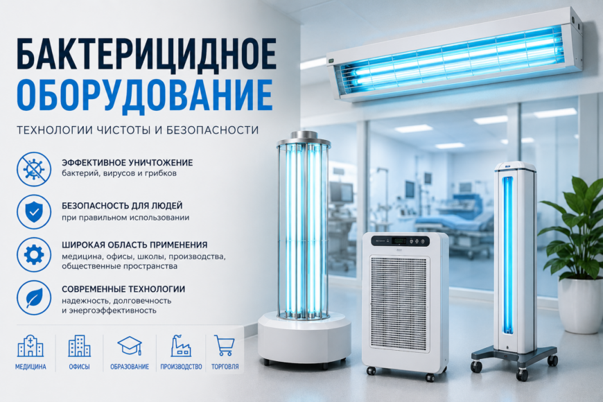 Бактерицидное оборудование