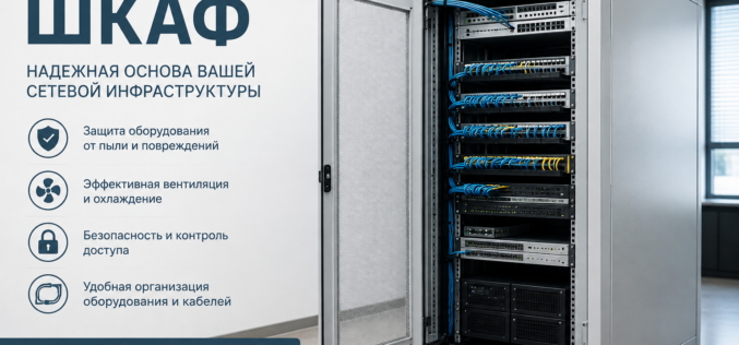 Телекоммуникационный шкаф: как выбрать конструкцию под свою задачу